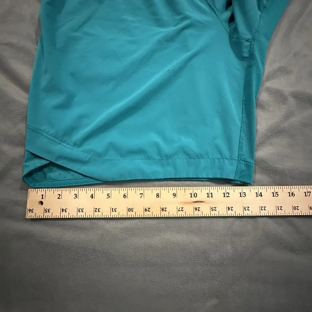 Nike Miami Dolphins Shorts Mens 2XL Aqua Teal Dri-FIT On-Field Performance